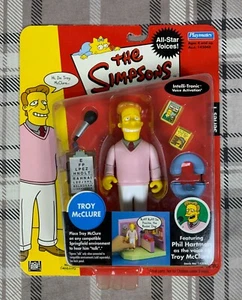 The Simpsons TROY McCLURE Intelli-Tronic Figure 2002 Phil Hartman Star Series 1 - Picture 1 of 5