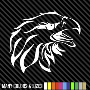 USA American Eagle Car Truck Window Wall Laptop Car Decal Sizes and Colors - Foto 1 di 15