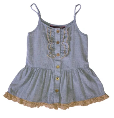 Mustard Pie Top Girls 8 w/ Adjustable Straps - Image 1 of 4