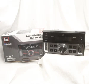 Dual, AM/FM digital car stereo XD28BT, 200 Watts, Double DN - Picture 1 of 7