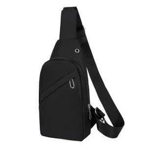Herren Männer Brusttasche Crossbody Sling Bag Schultertasche Vintage Tasche Bag - Bild 1 von 13