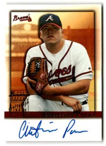 2001 Bowman Draft AUTO #BDPACP Christian Parra (ref 205639)
