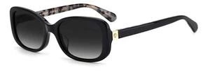 Kate Spade Dionna/S 807WJ Sunglasses Women's Black/Polarized Grey-SF-PZ 52mm - Picture 1 of 3