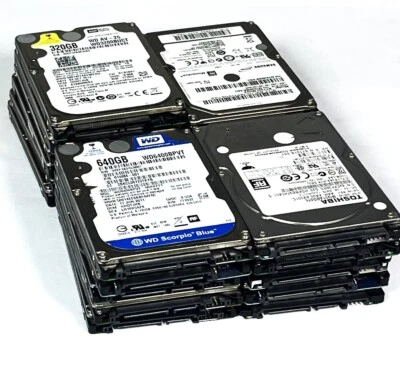 Festplatte 2,5 Zoll HDD 120GB 160GB 250GB 320GB 500GB 1TB SATA Notebook Laptop - Bild 1 von 3