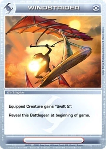 Chaotic Super Rare First Edition Windstrider - Super Foil - Image 1 of 1
