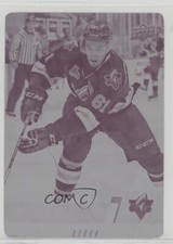 2017-18 Upper Deck CHL Printing Plate Magenta 1/1 Samuel Dove-McFalls #251 7d2