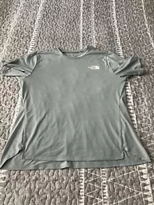 The North Face Women’s L Athletic Logo Shimmery Short Sleeve Top - Picture 1 of 9