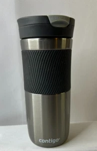 Contigo/ 16 oz stainless steel travel mug/ Stainless/snap seal New - Picture 1 of 5