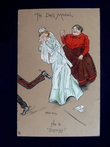 c1906 Artist Signed Arthur Gill, The Drill Manual. No. 6 Vintage UDB Postcard - Picture 1 of 2