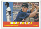 2022 Topps Pro Debut Baseball MiLB Legends Jorge Posada #MILB1 *Cannons*