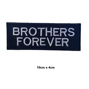 Bikers Embroidered Patch sew iron on Patches Transfer clothes Jackets Caps - Foto 1 di 3