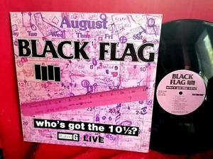 BLACK FLAG Who's Got The 10 ½? LP 1986 USA Hardcore PUNK Original First Pressing - Picture 1 of 2
