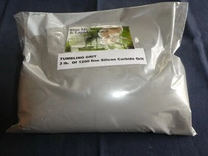 Rock Tumbling Grit -3 pound  of 1200 Silicon Carbide   - Picture 1 of 1
