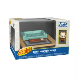 Funko! Mini Moments Seinfeld George in Jerry's Apartment Vinyl Figure - Picture 1 of 5