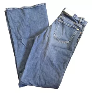 Modern Dojo Adore Jeans 7 FOR ALL MANKIND Dark Blue SIZE 28 REF CL8 - Picture 1 of 4