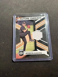 2022 Elite Extra Edition Future Threads Relic Brandon Barriera Toronto Blue Jays - Picture 1 of 2