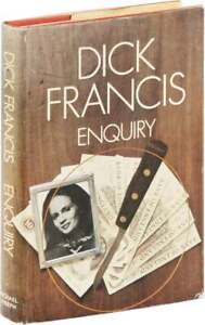 Dick Francis- Enquiry (1969) 1st UK Edition, Signed Bookplate- Fine / Near Fine
