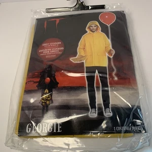 New Georgie Halloween Costume & Paper Boat IT Movie - Adult Standard Size - Picture 1 of 6