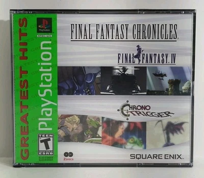 Tarjeta Reg Final Fantasy Chronicles Greatest Hits (Sony Playstation, PS1) CIB Foto 1 de 4