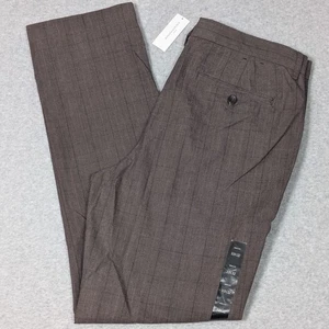 Pantalones Banana Republic Aiden Fit Para Hombre 33x32 Calce Ajustado Downtown Cuadros Nuevos con Etiquetas - Imagen 1 de 14