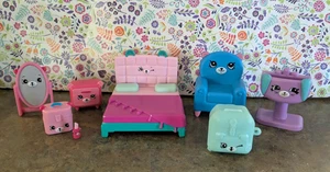 SHOPKINS HAPPY PLACES SCHLAFZIMMERMÖBEL & ZUBEHÖR ~ SEHR GUTER ZUSTAND! - Bild 1 von 8