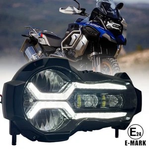 LED Headlight For BMW R1200GS R1200GS ADV 2013-2017/ R1250GS adventure 2019-2024 - Picture 1 of 13