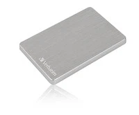 53666 Verbatim Store n Go ALU Slim Portable Festplatte 2TB Silber 2.5 3.2 Ge ~D~ - Bild 1 von 1