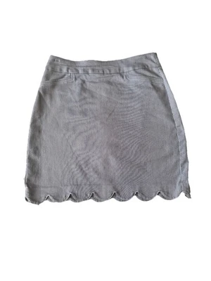 falda croft and barrow talla 4 rayas azul y blanco  Foto 1 de 4