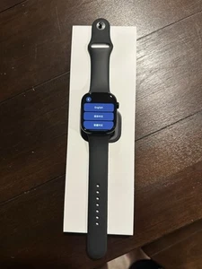 Apple Watch Series 10 46mm Jet Black Aluminum Case, GPS, Sizes M/L - Picture 1 of 4