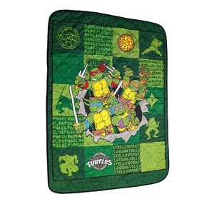 TMNT Teenage Mutant Ninja Turtles Nickelodeon Decke Überwurf 58" x 42" - Bild 1 von 3