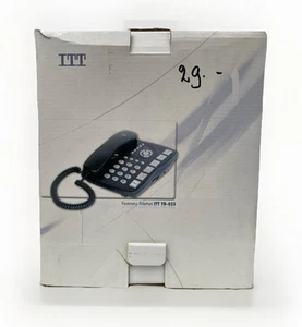 ITT TB-023 Festnetztelefon mit Anrufbeantworter – 6 Kurzwahltasten – OVP – NEU - Afbeelding 1 van 4