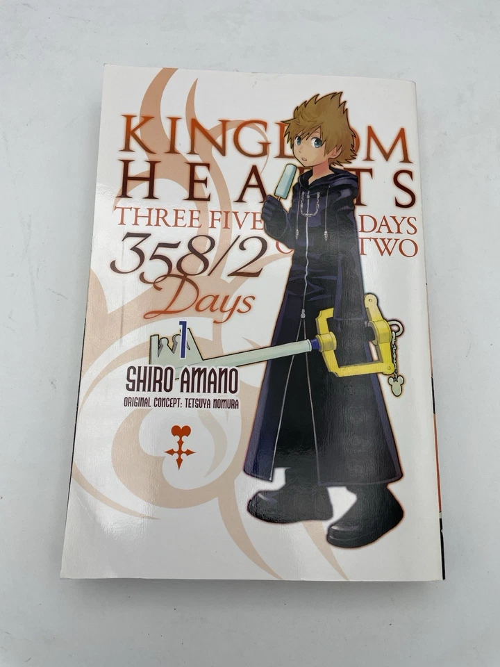 Kingdom Hearts 358/2 Volume 1 Manga Vol Shiro Amano Yen Press • [English] - Image 1 of 3