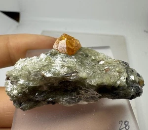 SPESSARTIN Kristall (19.5gr) Spessartite Specimen, Loliondo Tansania - Bild 1 von 10