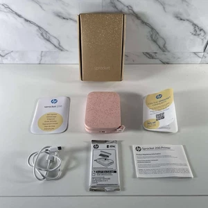 HP Sprocket 2x3 Inch Instant Smartphone Portable Photo Printer - Pink - Picture 1 of 12