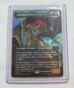 Caradora, Corazón de Alacria #362 Aetherdrift Raro Lámina Sin Fronteras Magic The Gathering Casi Nuevo/Muy Nuevo - Imagen 1 de 2