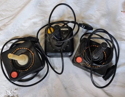 Gemstick Joystick Controller Gemini for Atari 2600 Console Set Of 3 Untested  - Image 1 of 4