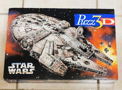 STAR WARS 3D PUZZ MILLENNIUM FALCON Millennium Falcon - Hasbro 1995 Neu!! - Bild 1 von 4