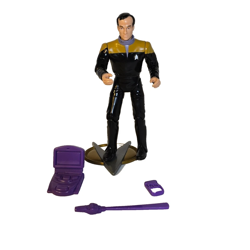 Винтаж 1996 Playmates Star Trek TNG Lt. Экшн-фигурка Commander Data - Изображение 1 из 4