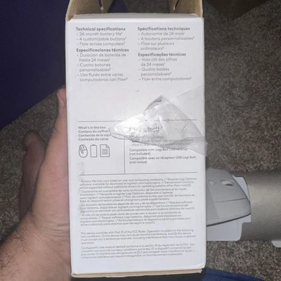 Logitech Lift Wireless Vertical Mouse for Mac, USB Dongle Not Included - Image 1 of 4