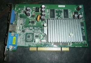 Tarjeta de gráficos PNY GeForce FX5200 256 MB DDR VCGFX522PPB PCI VGA DVI S-Video - Imagen 1 de 1
