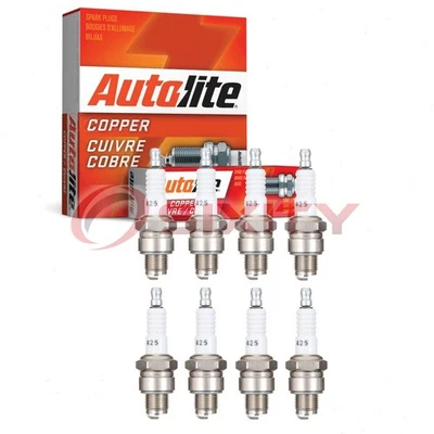 8 pc Autolite Copper Core Spark Plugs for 1956-1957 Frazer Nash Continental xn - Image 1 of 4