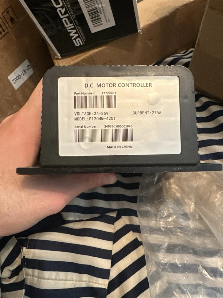 Original 1204M-4201 24-36V 275A DC Motor Controller for Curtis Electric Vehicle - Image 1 of 4