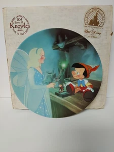 Vintage Disney Plate “Pinocchio and the Blue Fairy” 1990.   Knowles - Picture 1 of 3