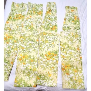 4 Panel Vintage Danville Vorhänge 23" x 84" - Bild 1 von 7