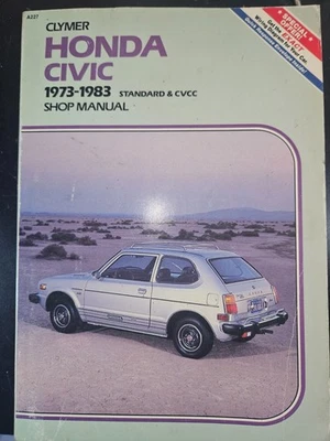 CLYMER A227 HONDA CIVIC 1973-1983 MODELOS ESTÁNDAR Y CVCC Foto 1 de 4