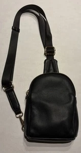 Bolso de Hombro Bolso de Mano Madison West Nuevo sin Etiquetas Cuero Sintético Negro Dos Compartimentos - Imagen 1 de 11