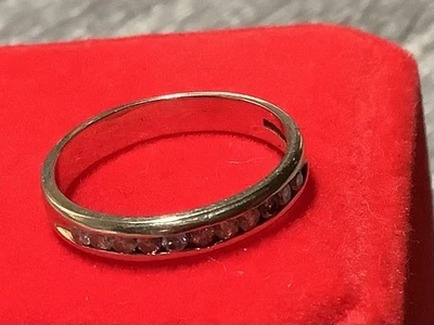 9ct Gold Diamond Eternity Ring L - Image 1 of 4