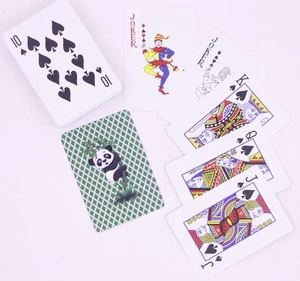 Mini Spielkarten Panda Motiv Kunststoff Poker klein magische Requisiten Spiel Geschenk - Bild 1 von 4