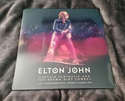 ELTON JOHN Captain Fantastic and the Brown Dirt Cowboy Live 1975 (Color LP 2025) - Image 1 of 4