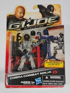 COBRA COMBAT NINJA GI JOE RETALIATION FIGURE W/ FLAG HASBRO MOSC 2012 RARE - Picture 1 of 5